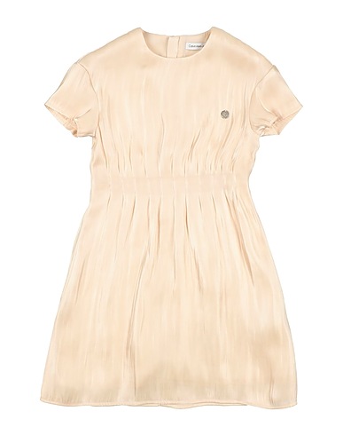 CALVIN KLEIN JEANS Dress Beige 100% Polyester