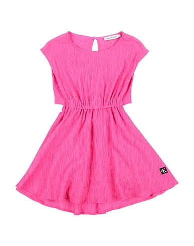 CALVIN KLEIN JEANS Dress Magenta 65% Polyamide, 34% Lyocell, 1% Elastane