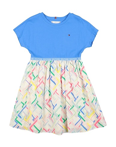 TOMMY HILFIGER Dress Azure 100% Cotton