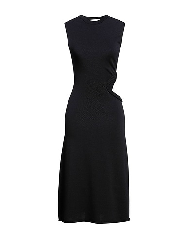 LIVIANA CONTI Vestito midi Blu notte 65% Viscosa, 35% Poliammide