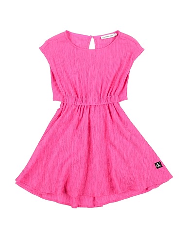 CALVIN KLEIN JEANS Kleid Magenta 65% Polyamid, 34% Lyocell, 1% Elastan