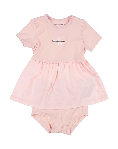 CALVIN KLEIN JEANS Baby dresses 93% Cotton, 7% Elastane