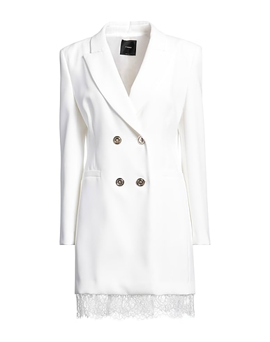 PINKO Blazer dress White 98% Polyester, 2% Elastane