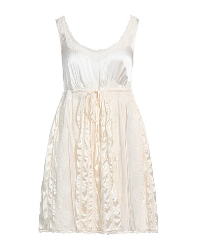 ERMANNO DI ERMANNO SCERVINO Short dress Ivory 70% Polyamide, 30% Polyester