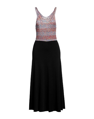 CHLOÉ Midi dress Mauve 100% Wool, Silk, Cashmere