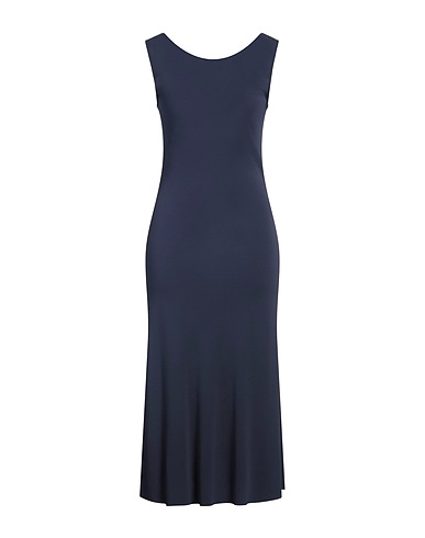 LIVIANA CONTI Midi-Kleid Nachtblau 100% Viskose