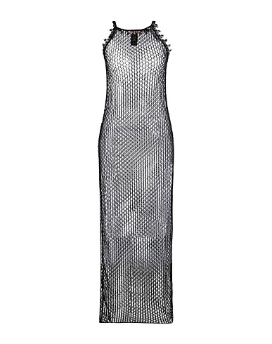 ERMANNO SCERVINO Long dress Black 100% Polyester