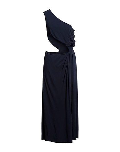 LIVIANA CONTI Vestito lungo Blu notte 100% Viscosa