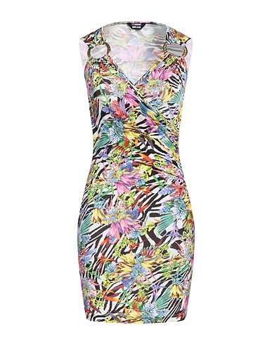 JUST CAVALLI Sheath dress White 93% Viscose, 7% Elastane