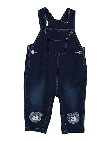 CHICCO Baby jumpsuit  Midnight blue 85% Cotton, 10% Polyester, 5% Elastane