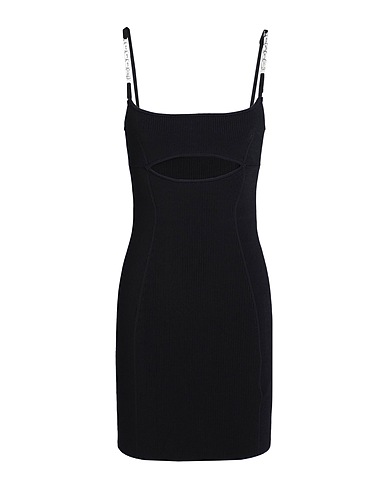GCDS Sheath dress Black 100% Viscose