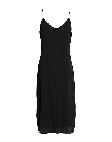 CALVIN KLEIN JEANS Robe d’été Noir 100% Viscose