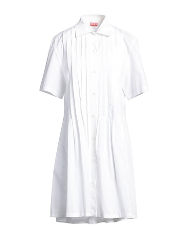 KENZO Office dress White 100% Cotton