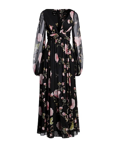 GIAMBATTISTA VALLI Long dress Black 100% Silk