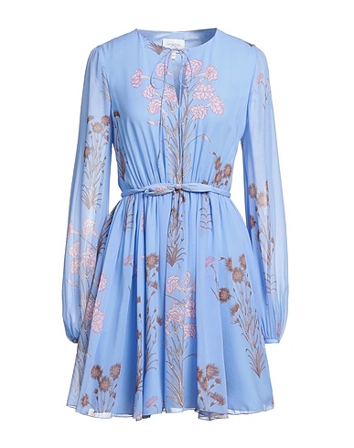 GIAMBATTISTA VALLI Short dress Light blue 100% Silk