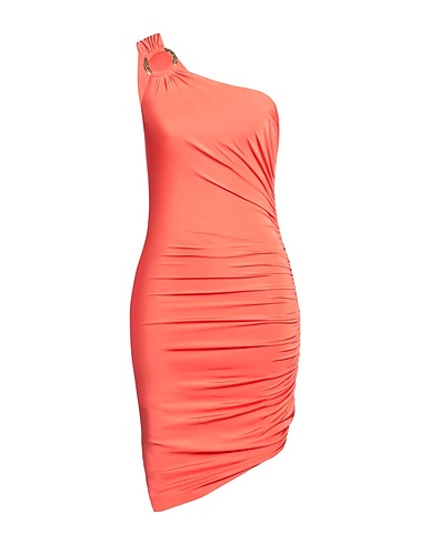 JUST CAVALLI Vestito corto Corallo 95% Viscosa, 5% Elastan