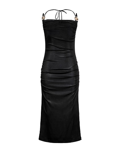 JUST CAVALLI Midi dress Black 92% Polyester, 8% Elastane