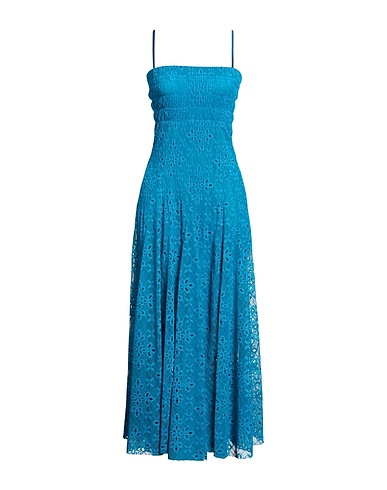 FORTE_FORTE Vestito midi Azzurro 100% Cupro