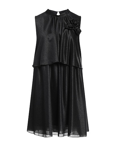 BE BLUMARINE Kurzes Kleid Schwarz 100% Polyester