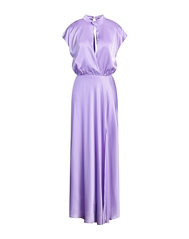 VICOLO Long dress Mauve 97% Polyester, 3% Elastane