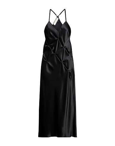 1017 ALYX 9SM Long dress Black 79% Acetate, 21% Viscose