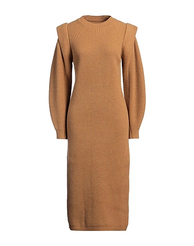 ISABEL MARANT チューブドレス キャメル カシミヤ 50% / ウール 50%