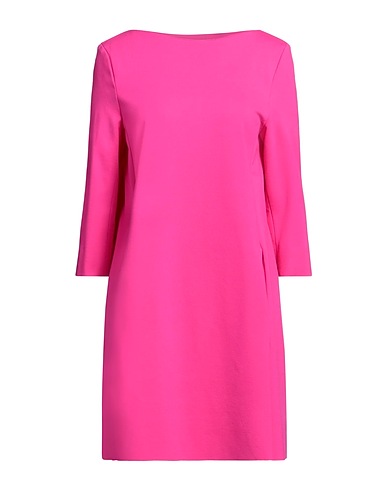LIVIANA CONTI Short dress Magenta 68% Viscose, 27% Polyamide, 5% Elastane