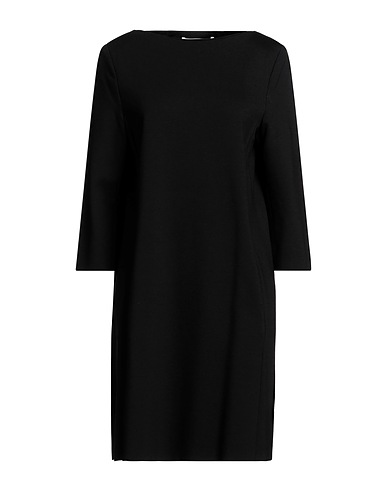 LIVIANA CONTI Vestito corto Nero 68% Viscosa, 27% Poliammide, 5% Elastan