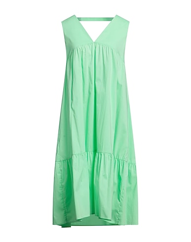 EMMA & GAIA Midi dress 65% Cotton, 32% Polyamide, 3% Elastane