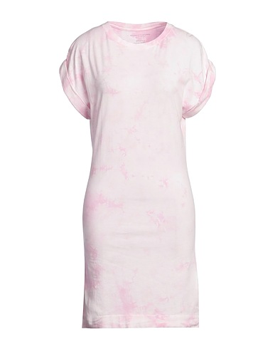 MAJESTIC FILATURES Short dress Pink 94% Cotton, 6% Elastane