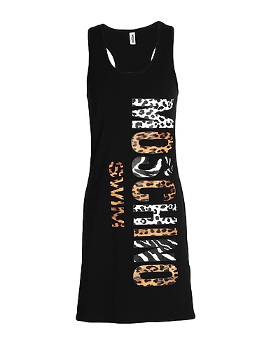 MOSCHINO Copricostume Nero 92% Cotone, 8% Elastan