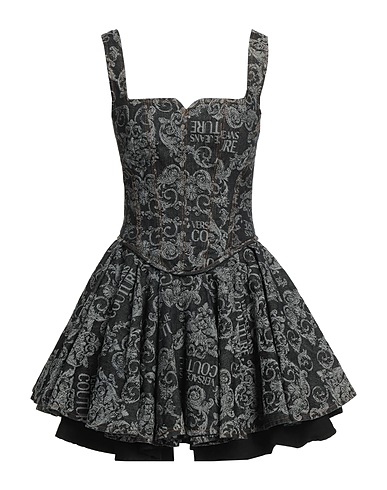 VERSACE JEANS COUTURE デニムドレス ミッドナイトブルー コットン 100% / ポリウレタン