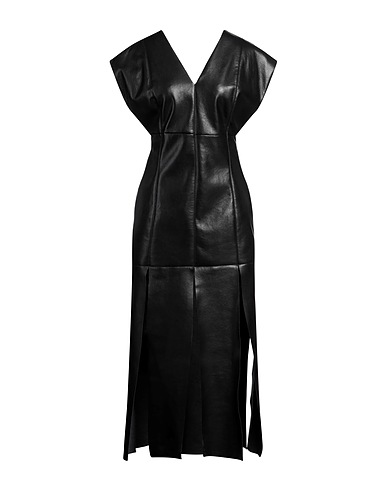 ERIKA CAVALLINI Short dress Black 50% Protein fibre, 25% Polyurethane, 10% Viscose, 10% Polyester, 5% Other Fibres