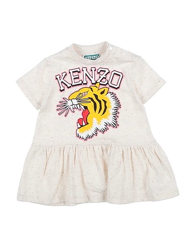 KENZO KIDS ベビーワンピース  ベージュ コットン 99% / ポリエステル 1%