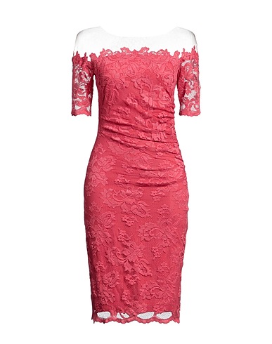 OLVI'S Midi dress Antique rose 59% Polyamide, 29% Viscose, 12% Elastane