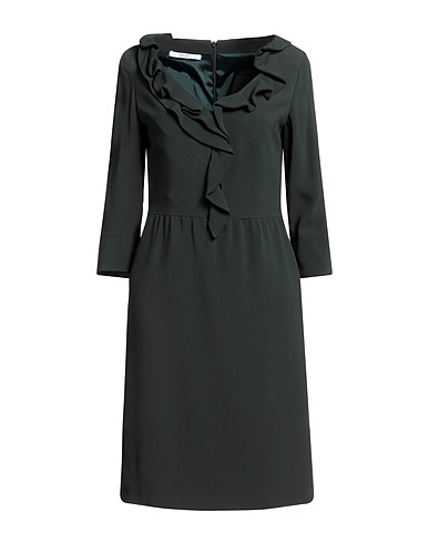 P.B. by PINUCCIA BOTONDI Midi dress Dark green 79% Acetate, 21% Viscose