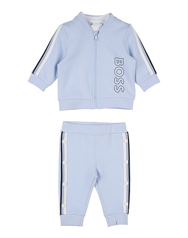 BOSS Baby co-ord Sky blue 64% Polyester, 28% Viscose, 8% Elastane