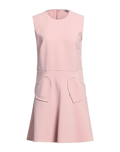 REDValentino Short dress Blush 93% Polyester, 7% Elastane