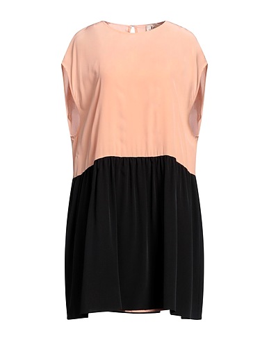 ATTIC AND BARN Short dress Pink 100% Silk