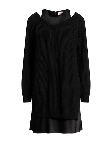 SEMICOUTURE Robe courte 80% Laine, 20% Polyamide