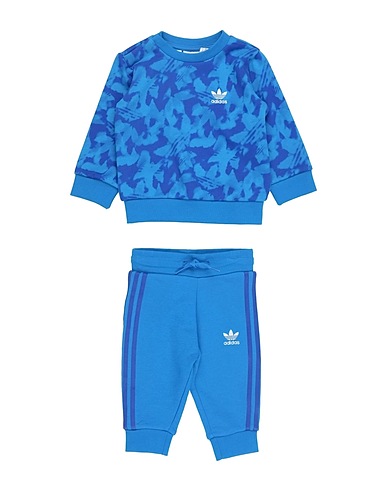 ADIDAS ORIGINALS Babykleidung-Set  CREW SET
 Blau 70% Baumwolle, 30% Recyceltes Polyester, Elastan