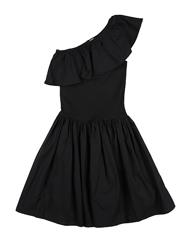 MOLO Dress Black 96% Organic cotton, 4% Elastane