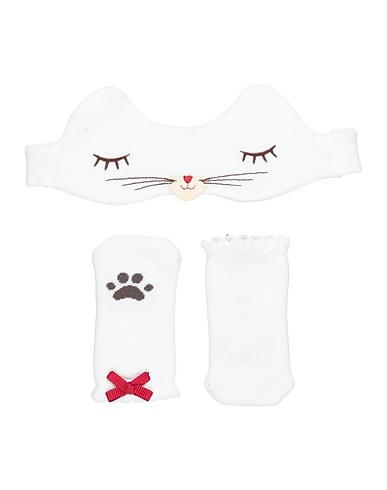 DOLCE&GABBANA Baby accessories set White 95% Cotton, 5% Elastane