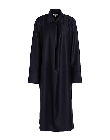 COS Midi dress Midnight blue 100% Wool