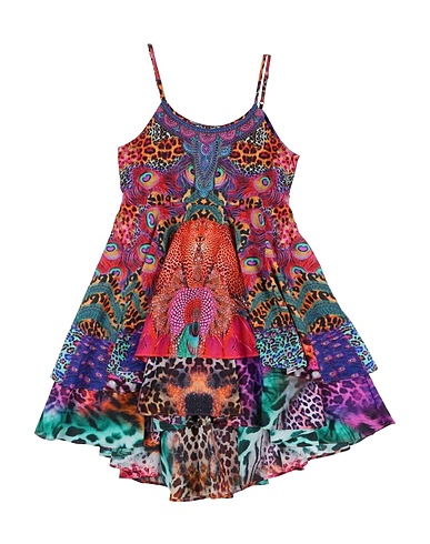 CAMILLA Vestito Viola 100% Cotone