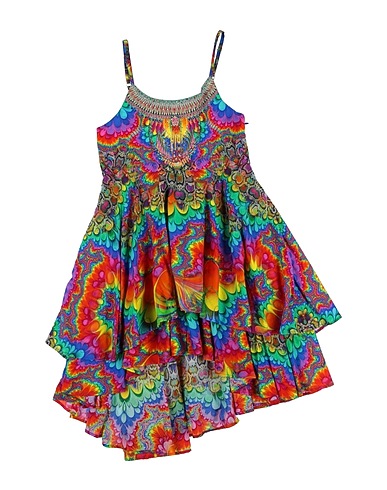 CAMILLA Dress Purple 100% Cotton