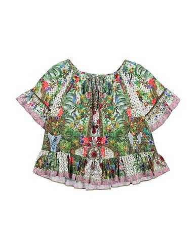CAMILLA Dress Green 100% Cotton