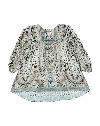CAMILLA Vestito Avorio 100% Rayon