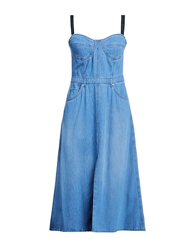 PINKO Vestito estivo Blu 100% Cotone