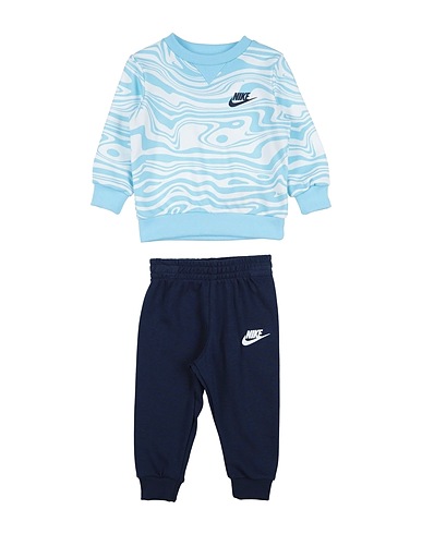 NIKE Completo Baby  B NSW PAINT YF FT CREW SET
 Celeste 60% Cotone, 40% Poliestere